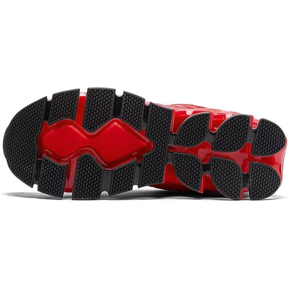 Men\'s Red Casual Fashion Comfortable Non Slip Sport Trainer Athletic Shoes main image 5